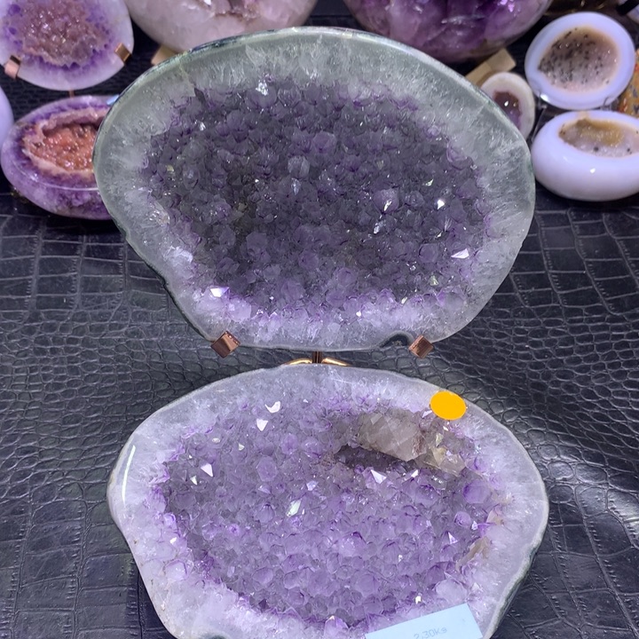 水晶福利梦幻紫盆未镶嵌