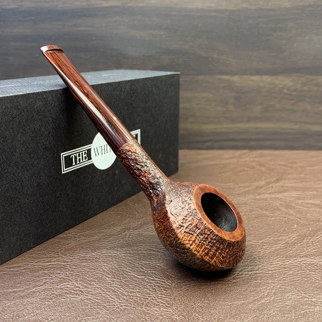 英国The white spot 坎伯兰特殊4号石楠木烟斗 内径21.3斗深21.3