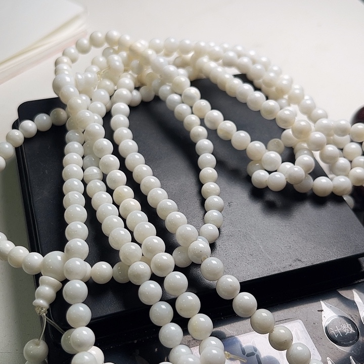 手链水晶未镶嵌白108车车