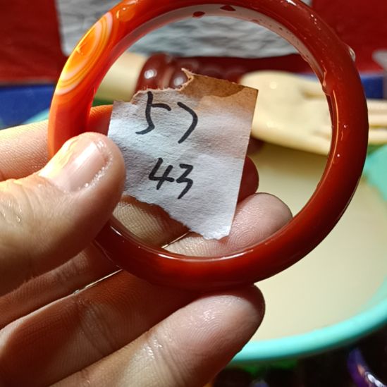 玛瑙/玉髓手镯未镶嵌