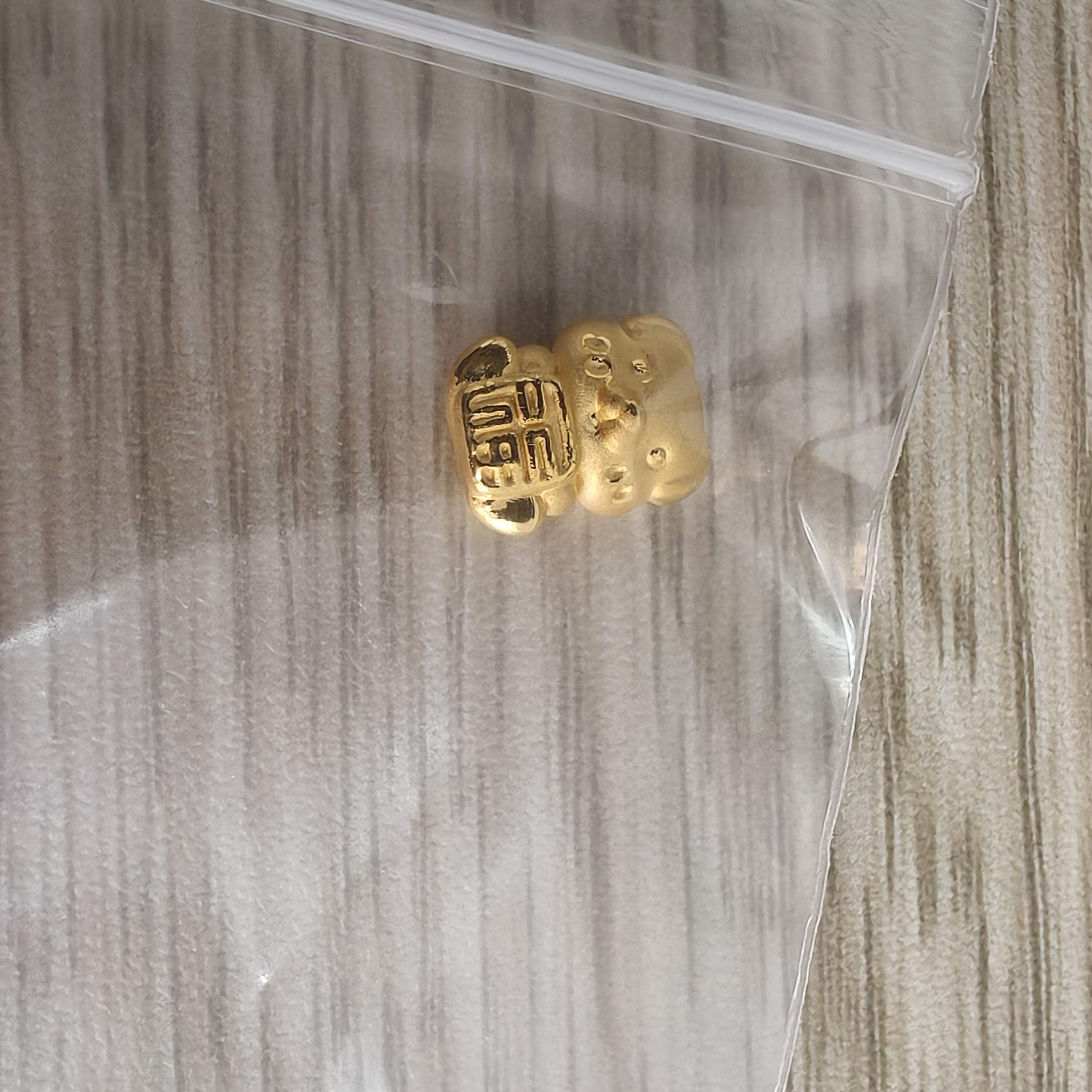   足金999   小通孔