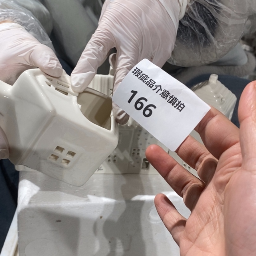 【闪购商品】摆件彩*陶瓷摆件瑕疵特卖