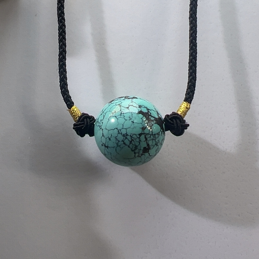 绿松石未镶嵌挂件