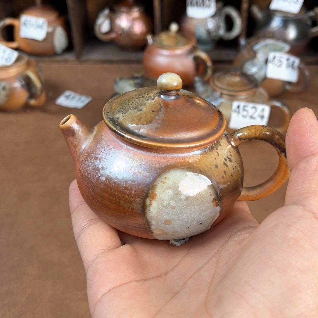 杯柴烧茶器主人壶