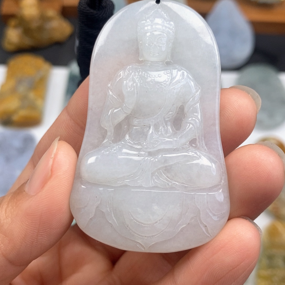 定制翡翠未镶嵌观音