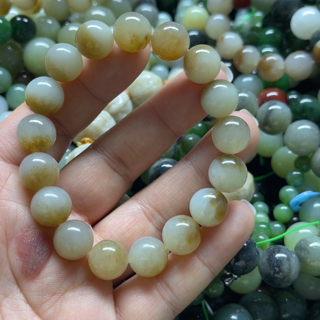 和田玉手链未镶嵌