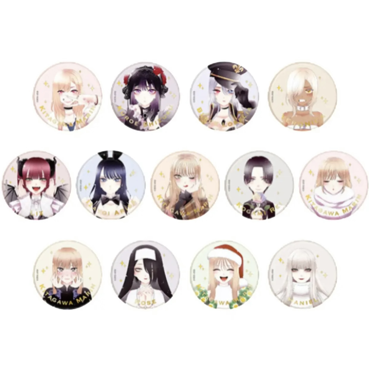 【三猫】更衣人偶坠入爱河五周年展原画吧唧/明信片/拍立得/挂件