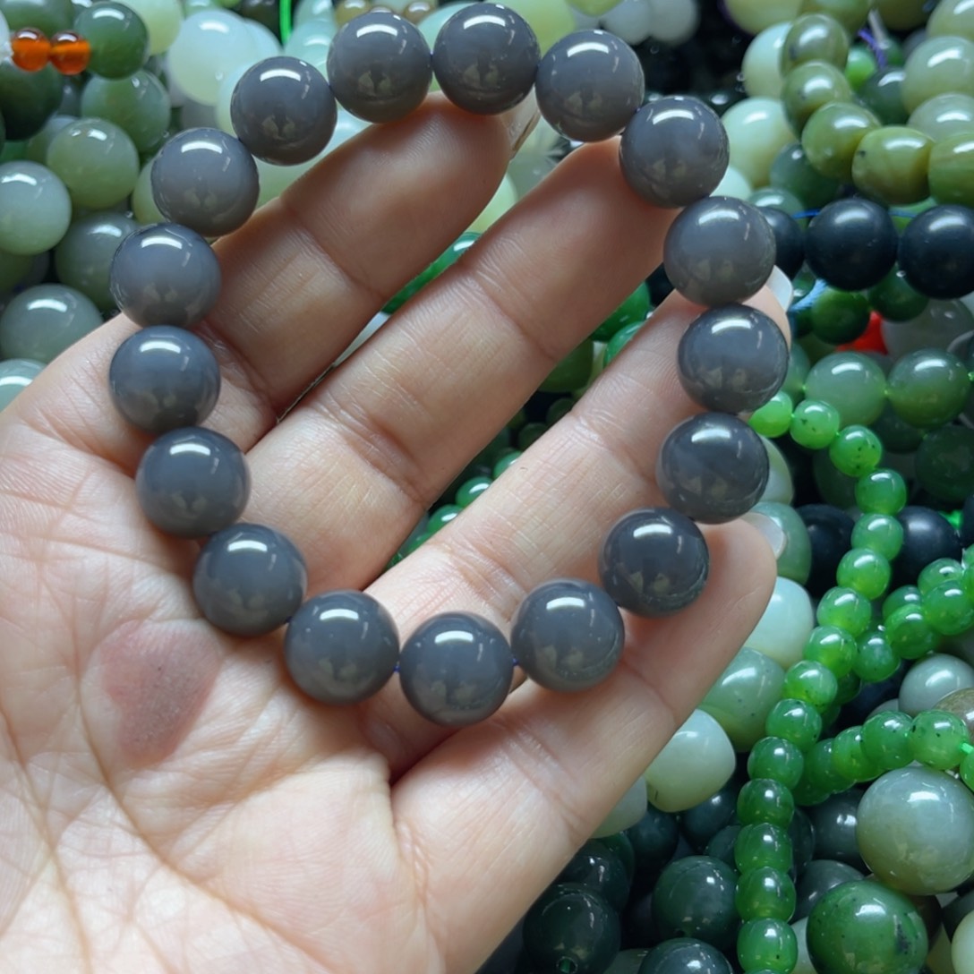 和田玉手链未镶嵌