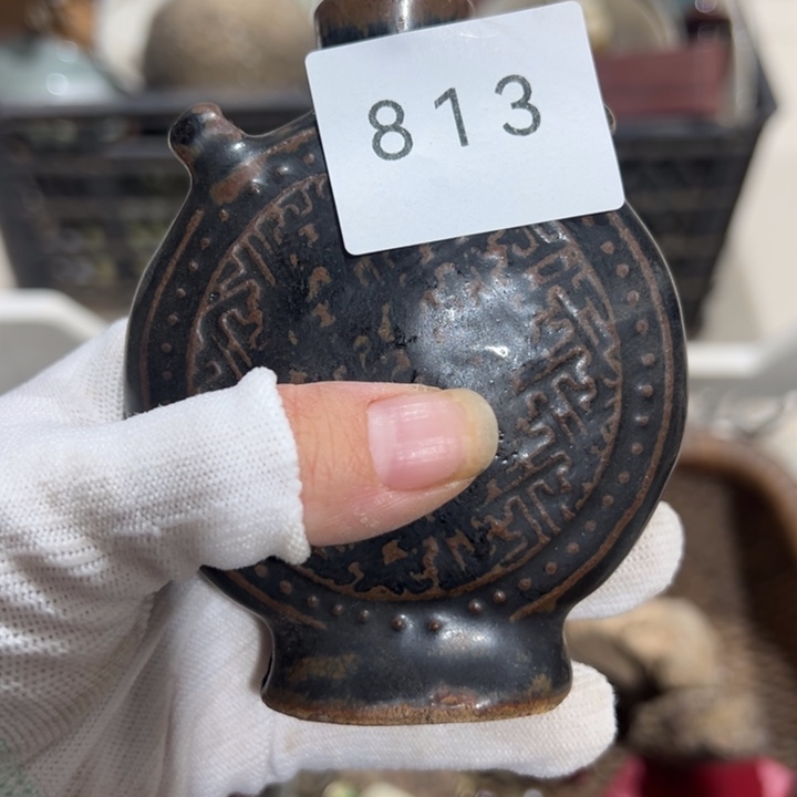 陶瓷小*米工艺品摆件813
