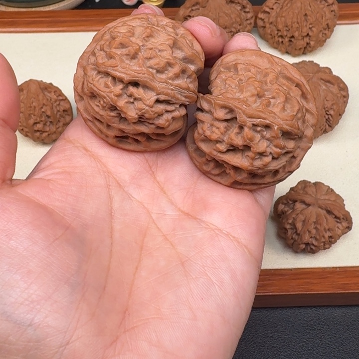 文玩核桃把件全品苹果44