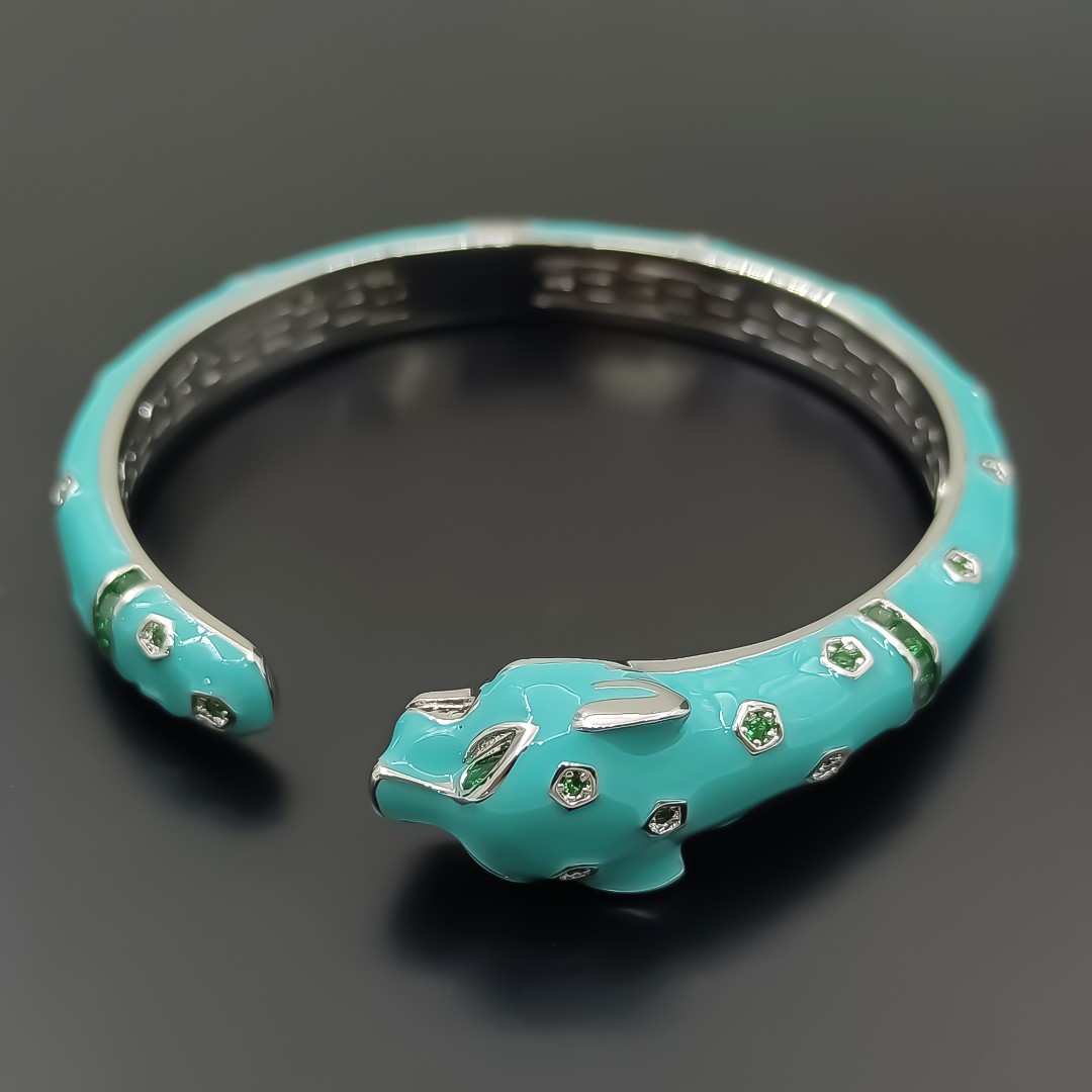 铜合金合成锆石手镯 JJ6LX-35267 手镯简约精致小众时尚