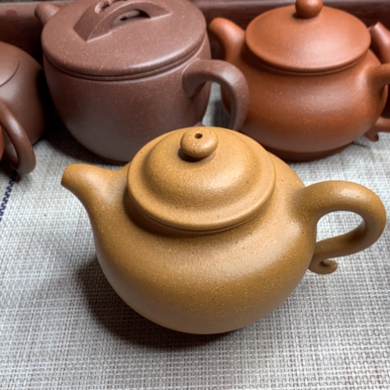 【闪购商品】紫砂茶壶260CC微瑕半手工制作