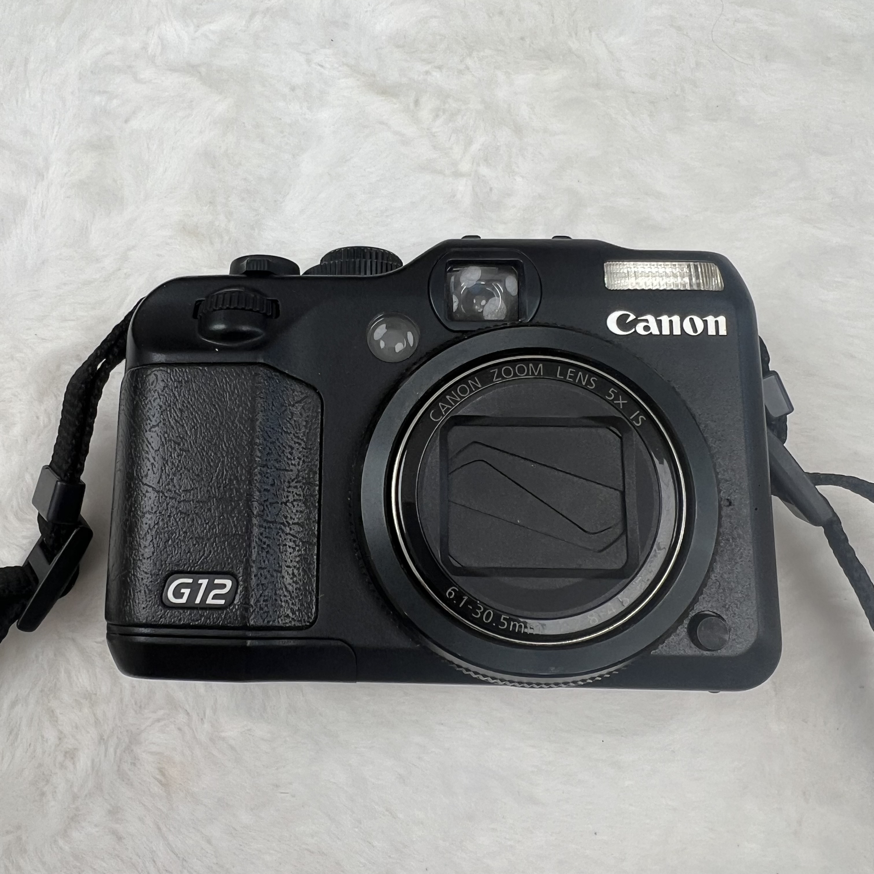 95新 Canon/佳能 G12黑色 机皇配件齐全高清冷白微单相机