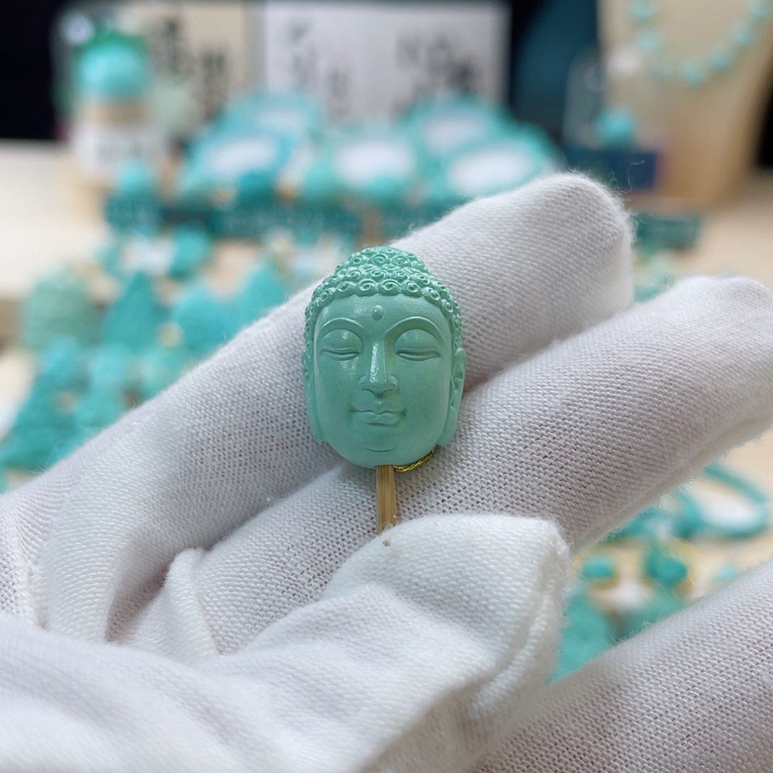 绿松石珠宝奇石未镶嵌