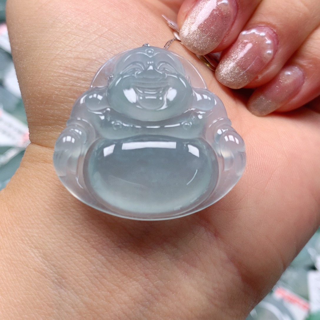 翡翠颈饰未镶嵌天然翡翠