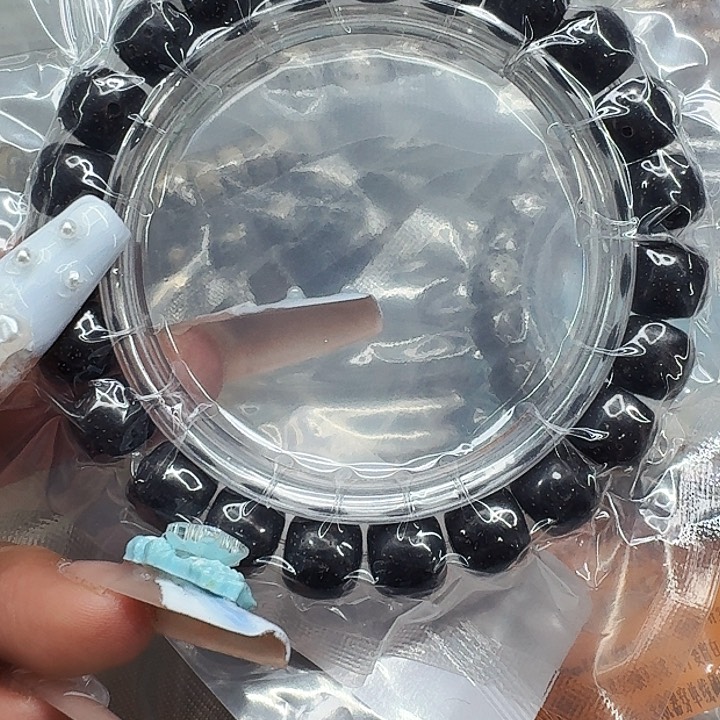 星月菩提手串579傲世黑筋遇华星月10桶单圈