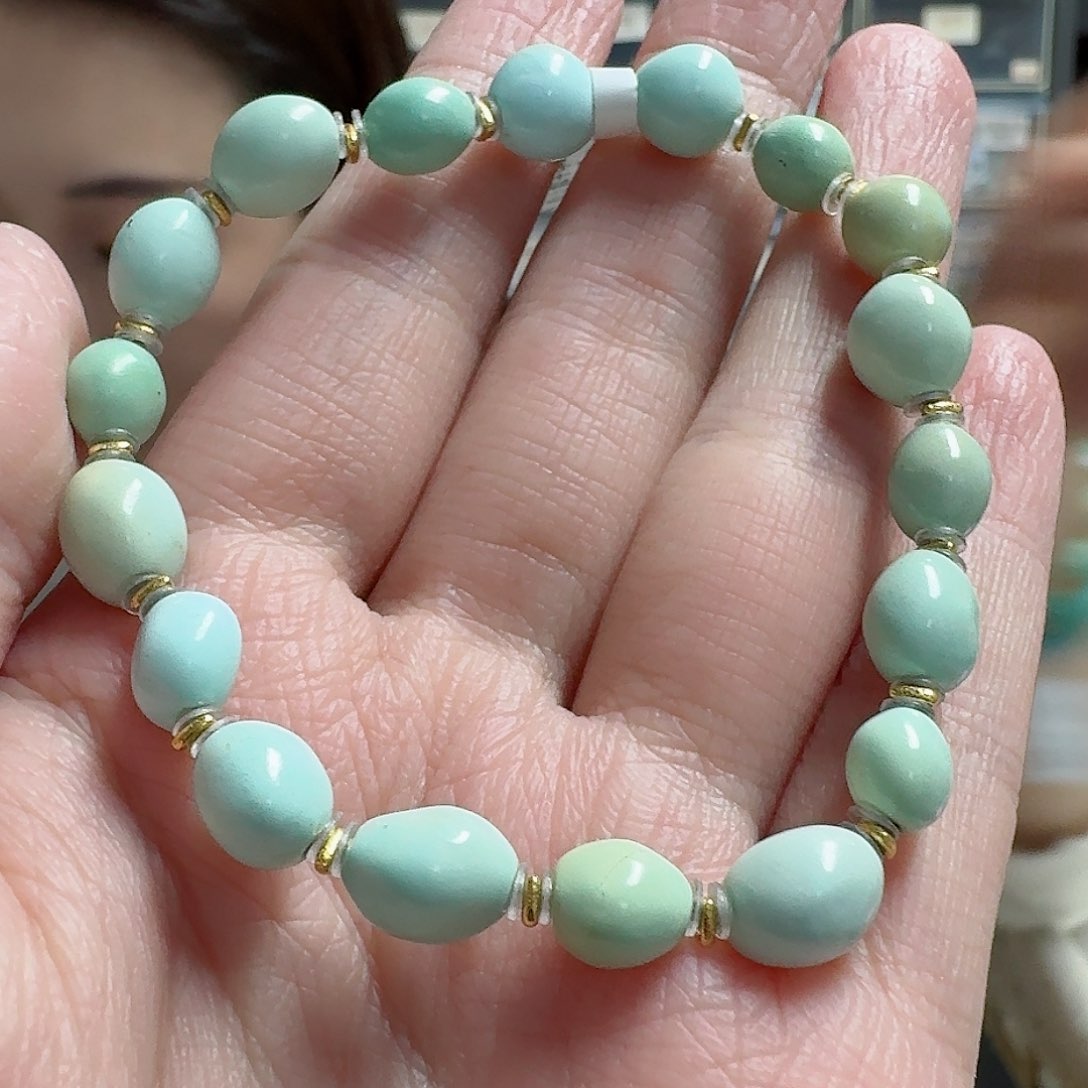 绿松石珠宝奇石未镶嵌