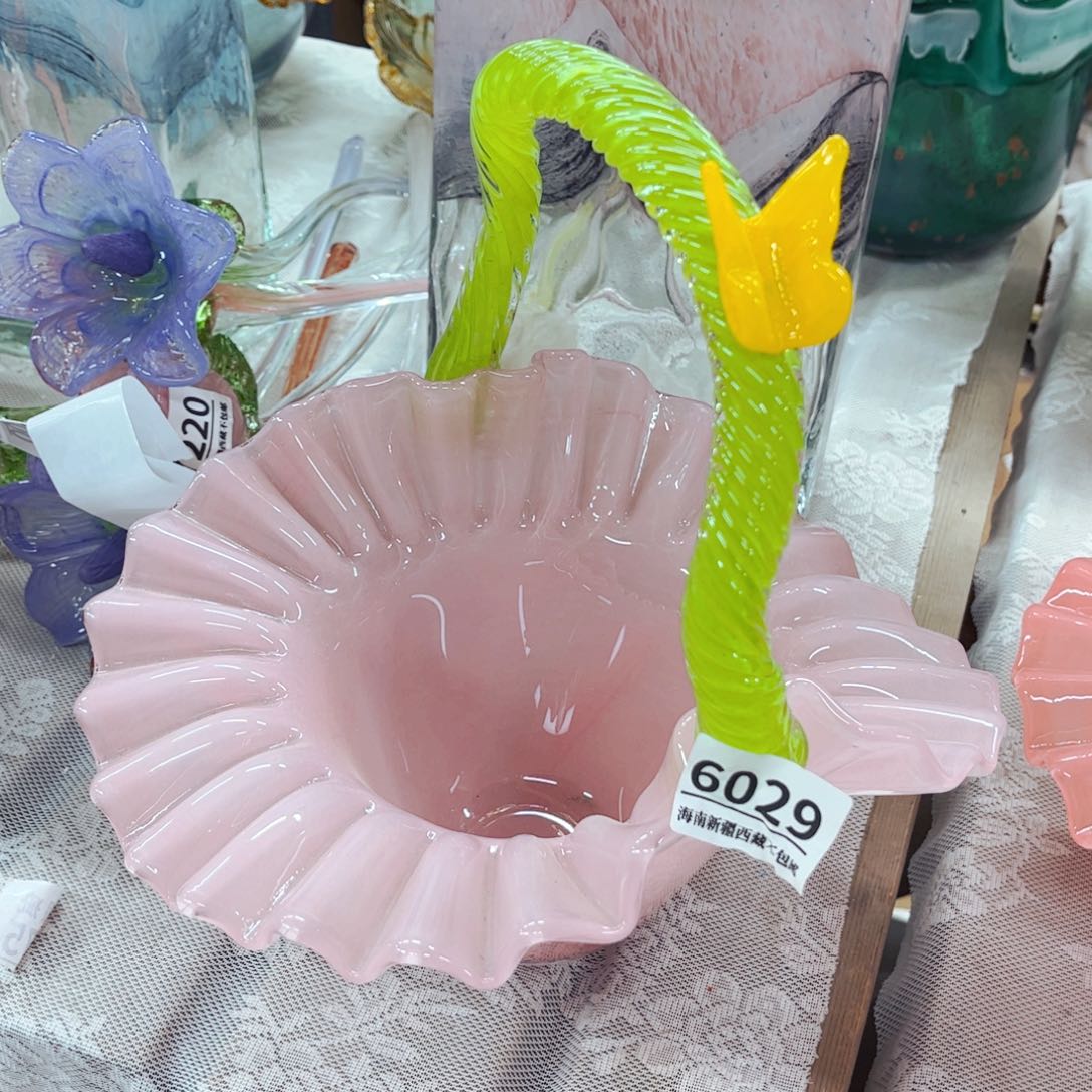 提篮6029 家悦美居琉璃摆件