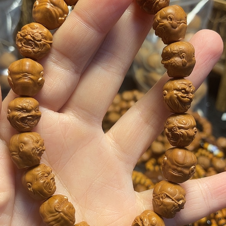 橄榄核手串/手链龙纹