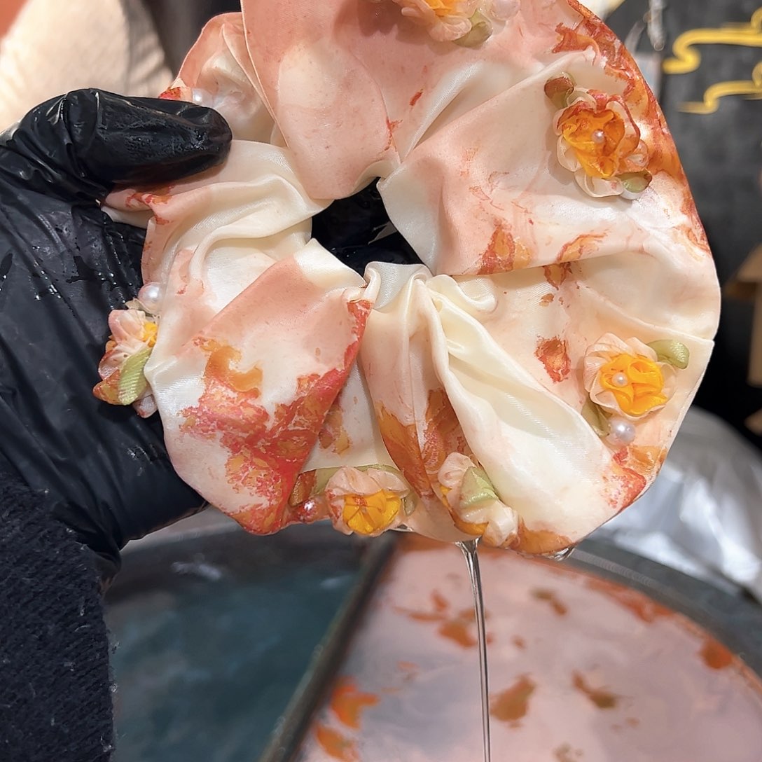 038小花发圈枫林晚