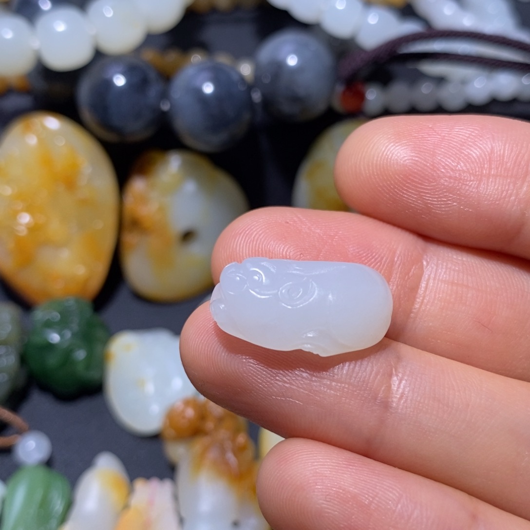 吊坠(不含链)未镶嵌和田玉