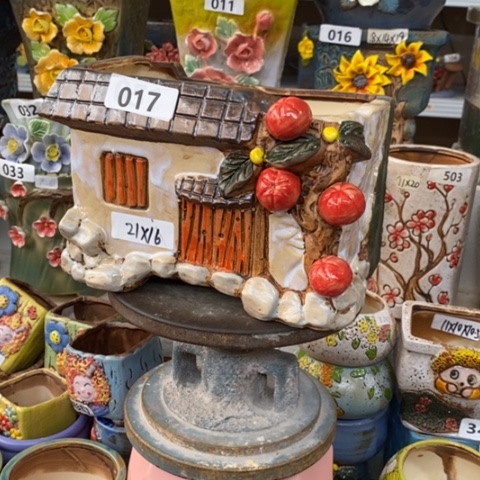 【闪购商品】红陶粗陶材质多肉花盆