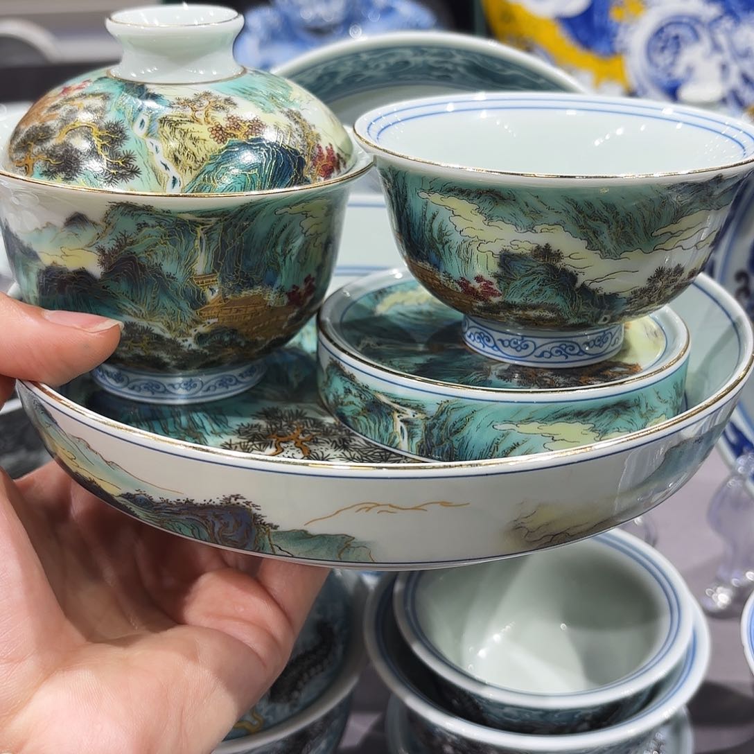 瓷片景德镇瓷器艺术