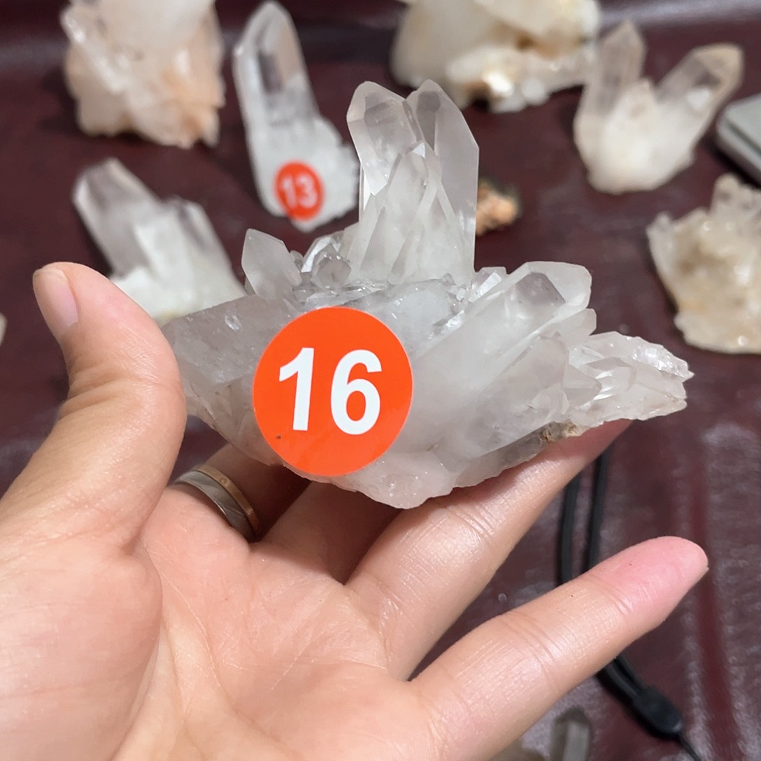 晶簇未镶嵌水晶天然水晶晶簇TT16