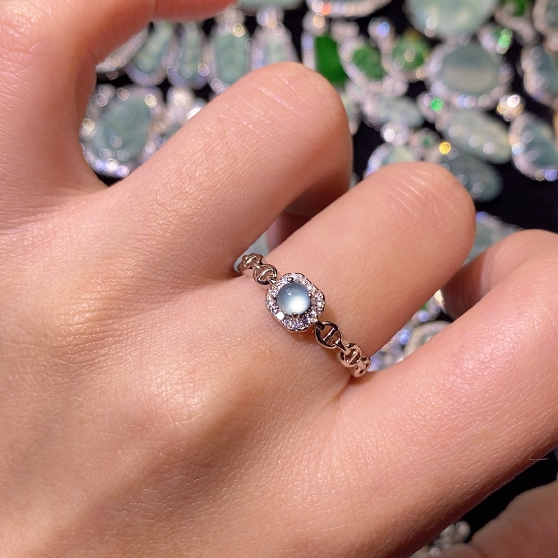 翡翠未镶嵌颈饰天然