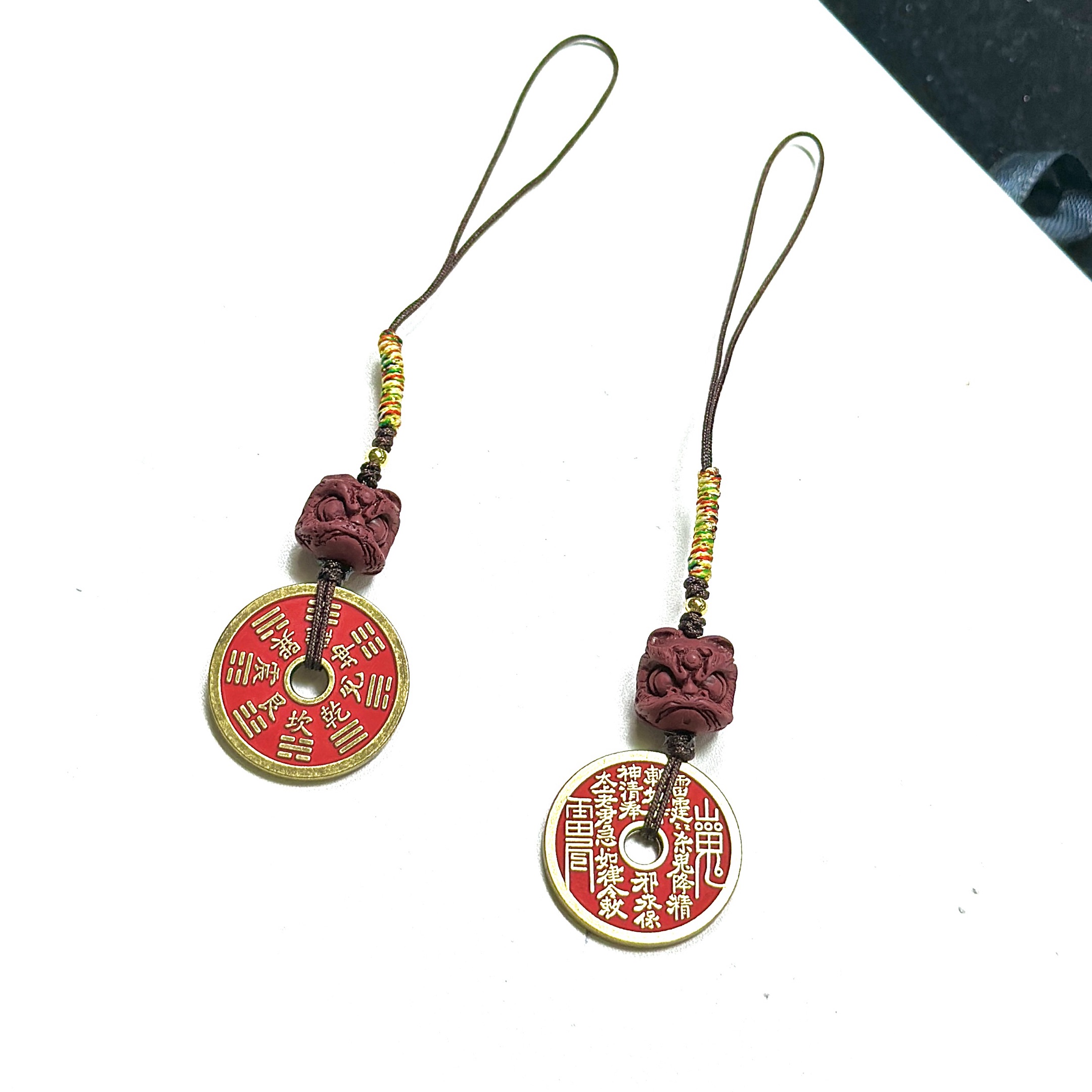 含辰砂工艺品【MYF】朱砂手机挂（多样性发其一）