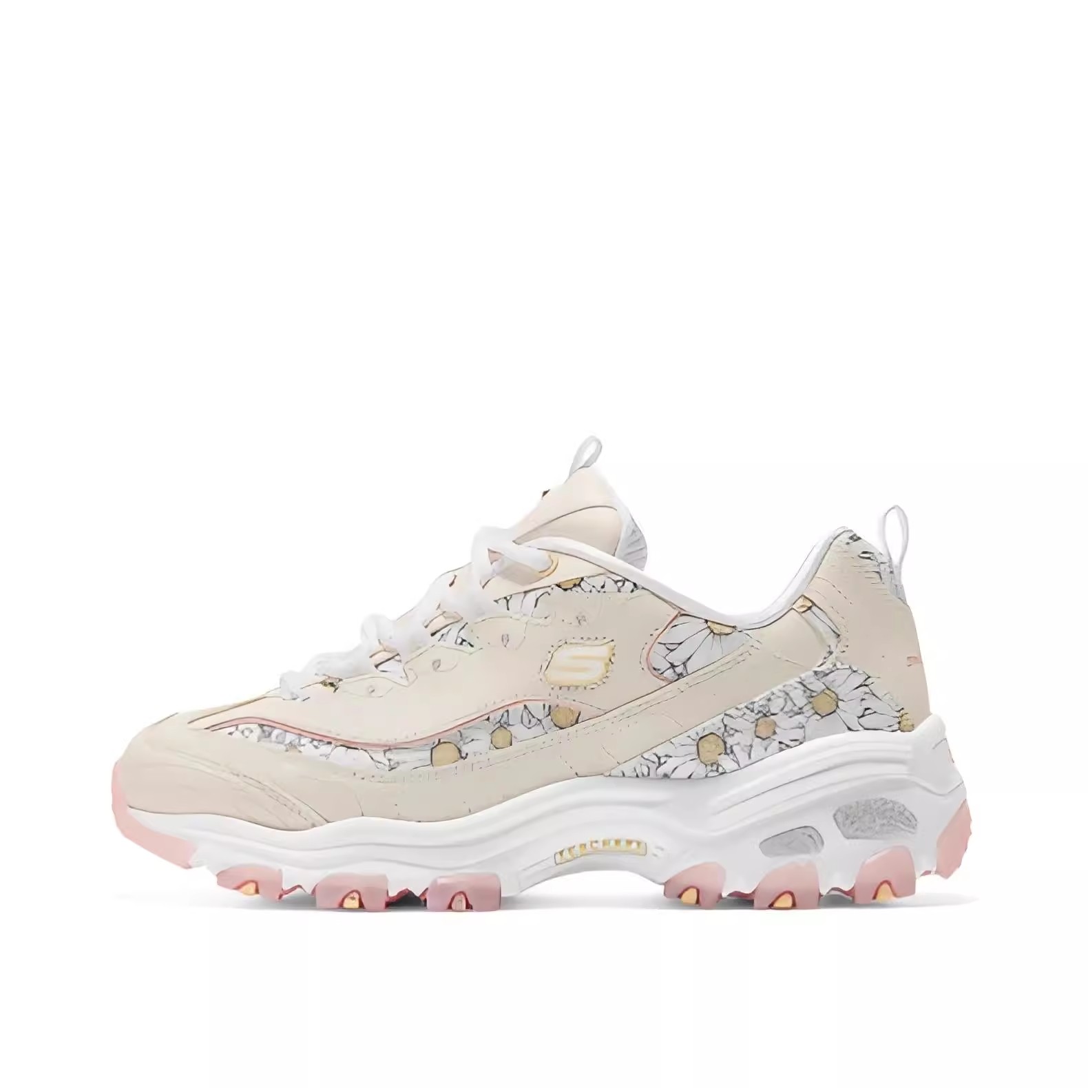 斯凯奇女鞋熊猫鞋时尚休闲鞋厚底增高百搭老爹鞋运动鞋