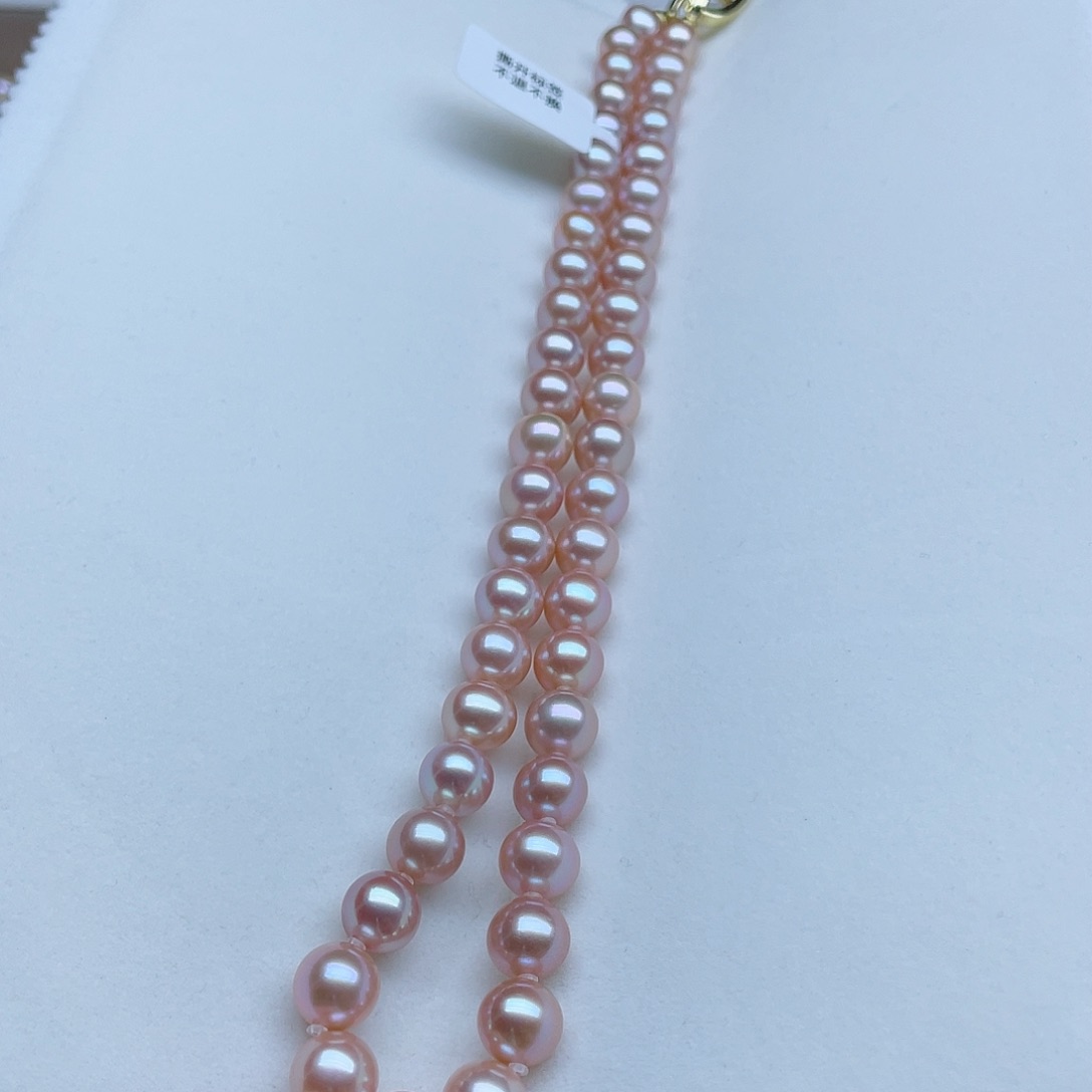 淡水珍珠颈饰银S925镶嵌