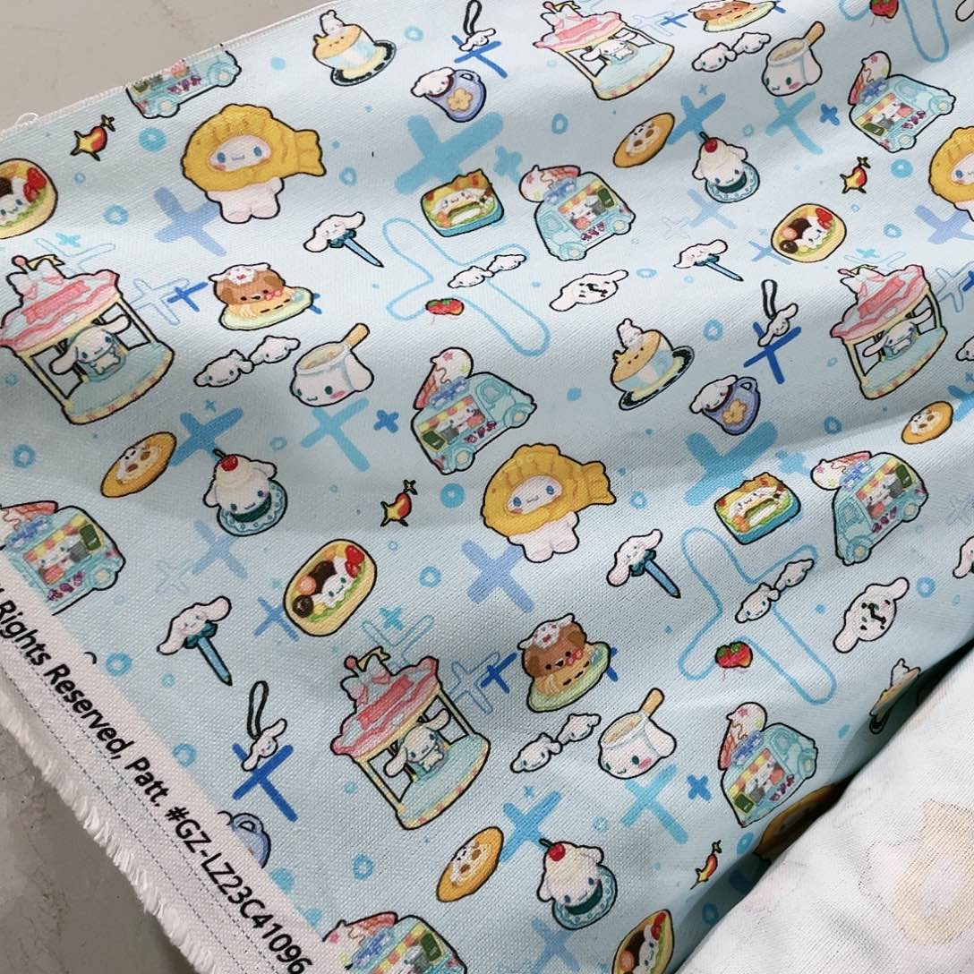 一米价纯棉双经双纬帆布1.5米宽果子布艺地卷