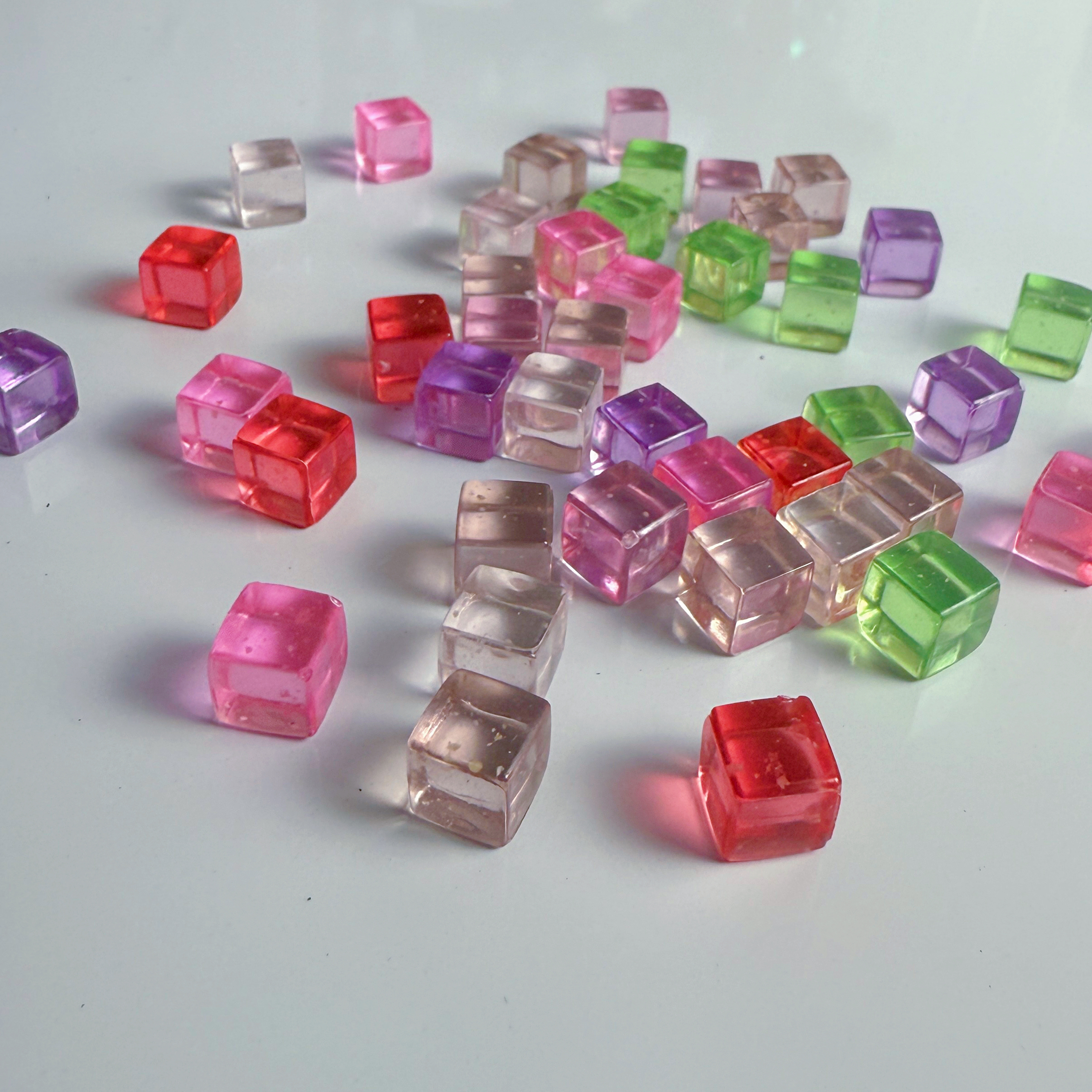 【树莓酱】8mm星空细闪迷你仿真小冰块