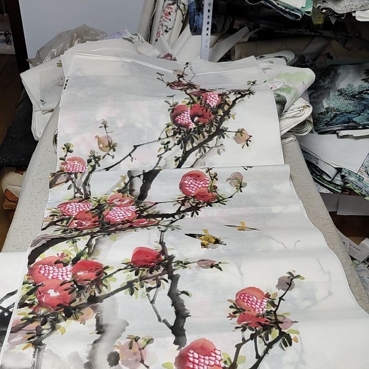 大***能国画落款后台备注