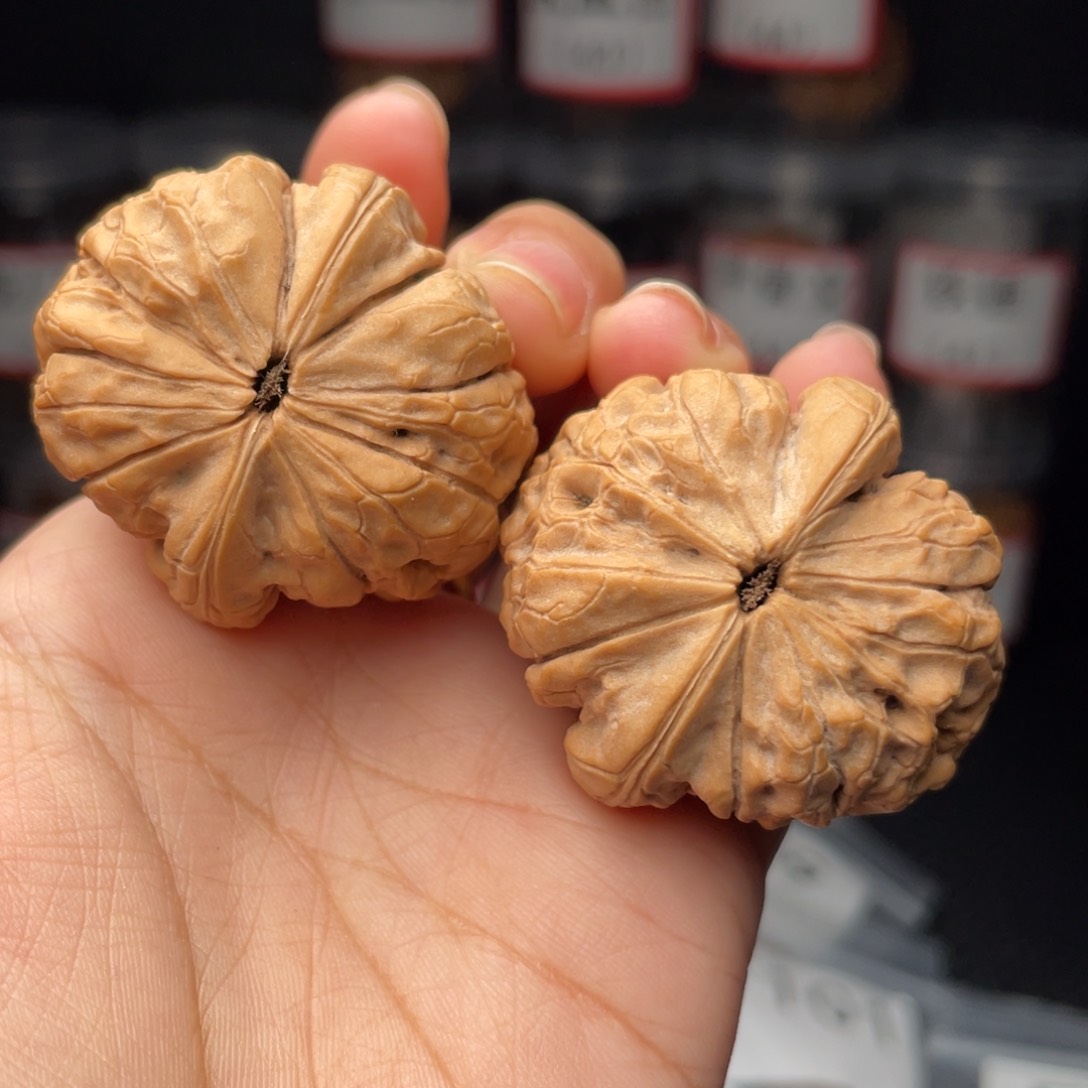 文玩核桃把件萌****?全品40甲骨文