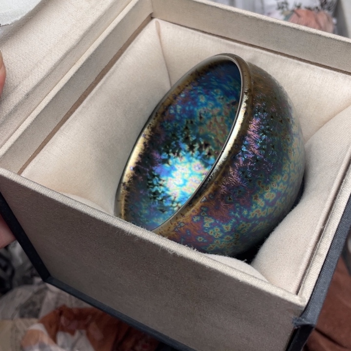 茶盏建窑建盏主人杯