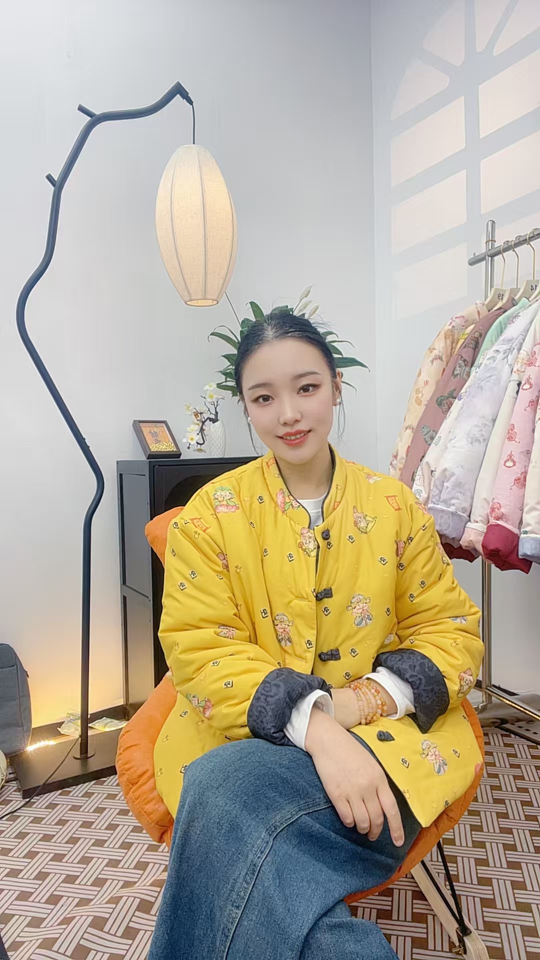 【带运费补贴】新中式国风双面穿棉服