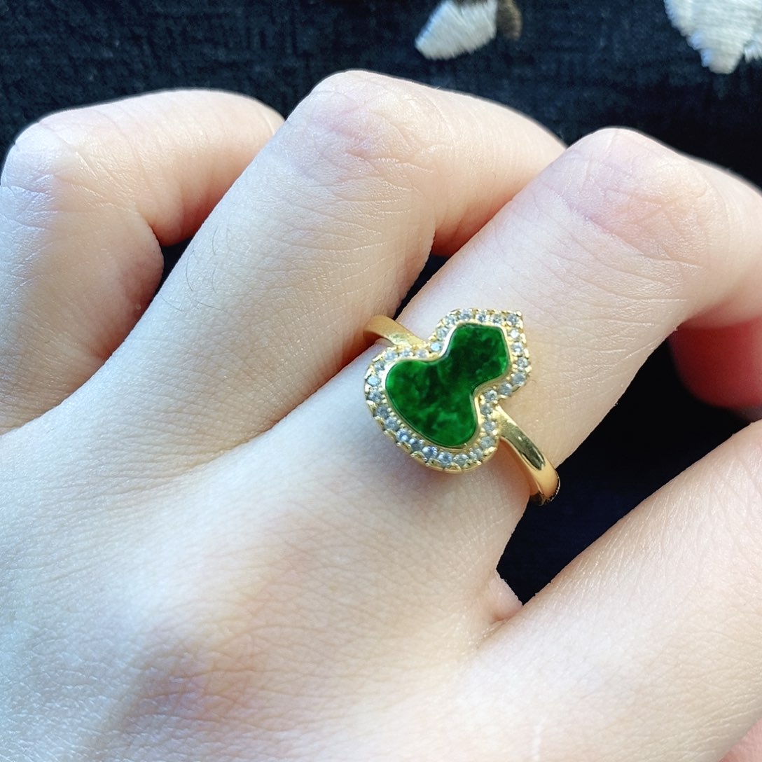 翡翠银S925镶嵌吊坠(不含链)