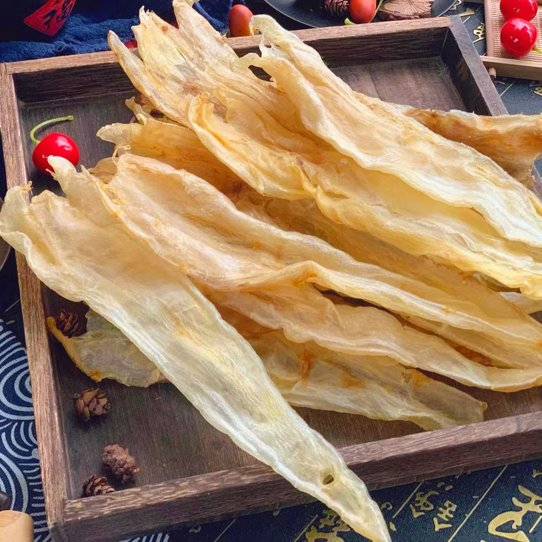 【开年节】海味 阴阳胶13-14头 足干北海阴阳肚鳘鱼胶鱼肚海产花胶