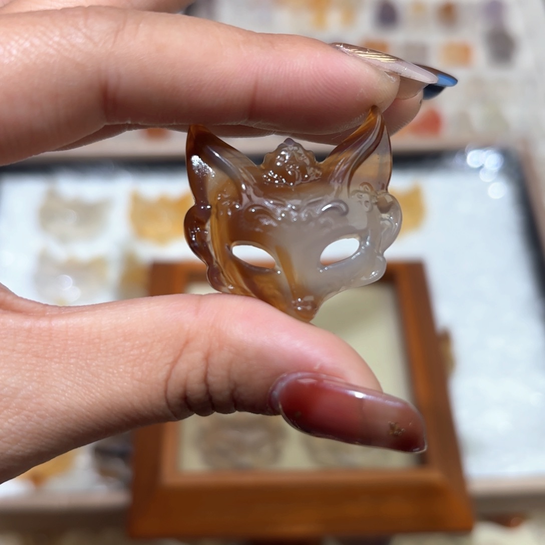 玛瑙/玉髓颈饰未镶嵌不**…
