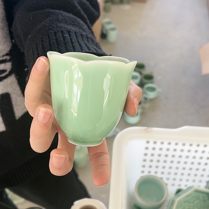 小米茶器龙泉青瓷