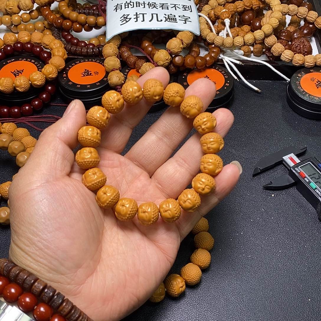 猴头核桃手串全品13左右宝宝佛13号