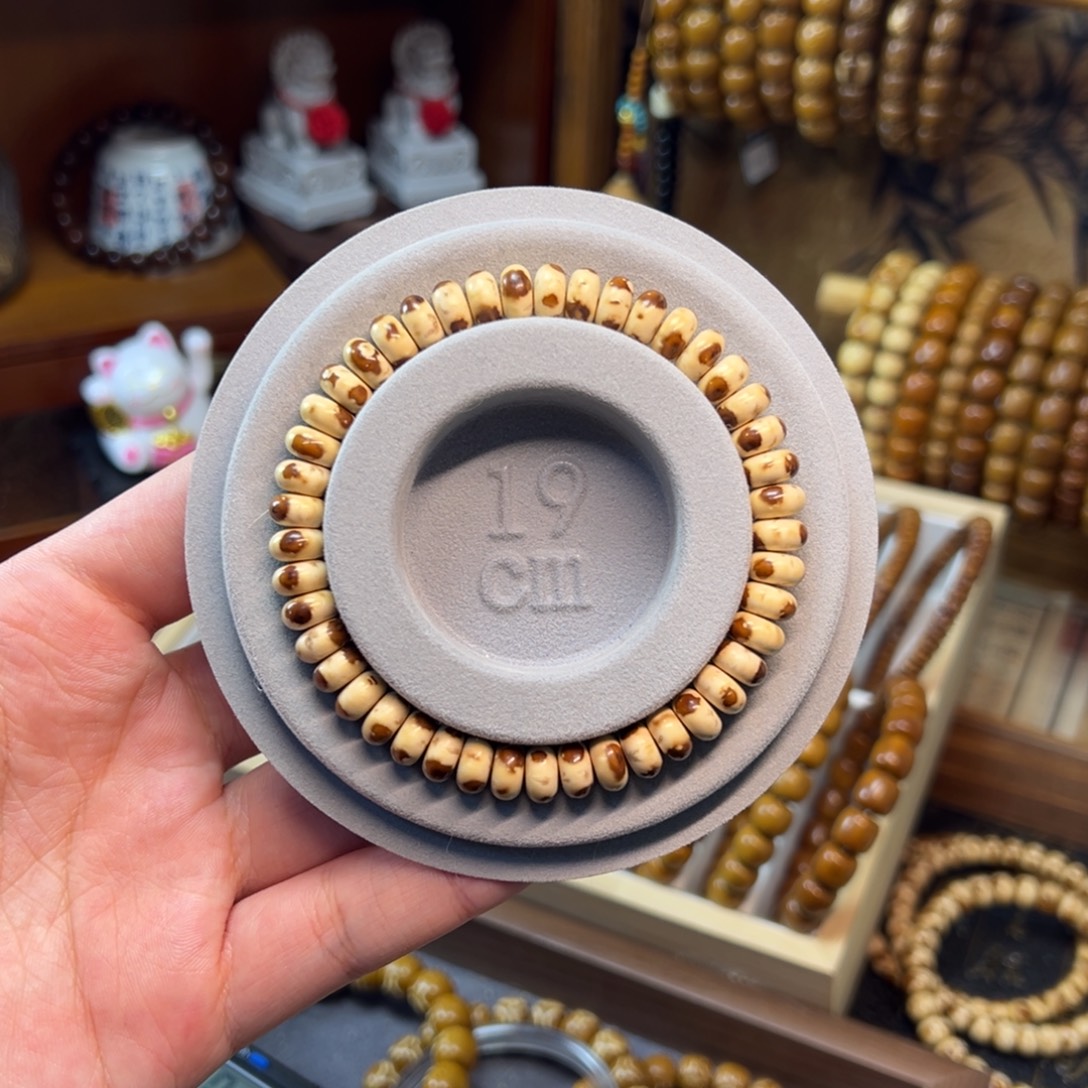 非金属紫金鼠8.6*4.5纯肉三花算盘精品