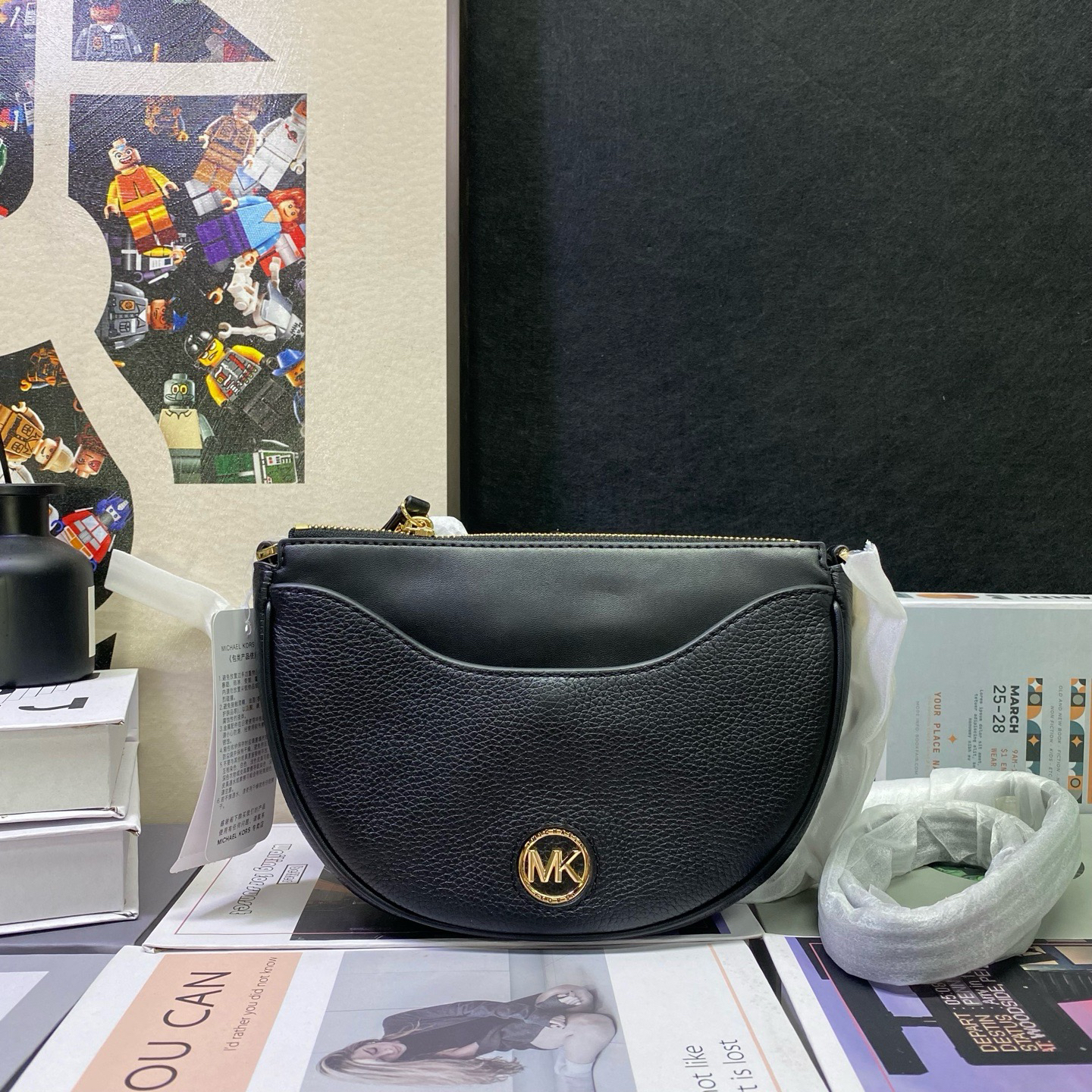 99新 MICHAEL KORS/迈克高仕 23583斜挎包23*16