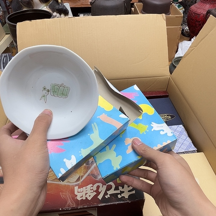 瓷片瓷器摆件工艺品摆件 