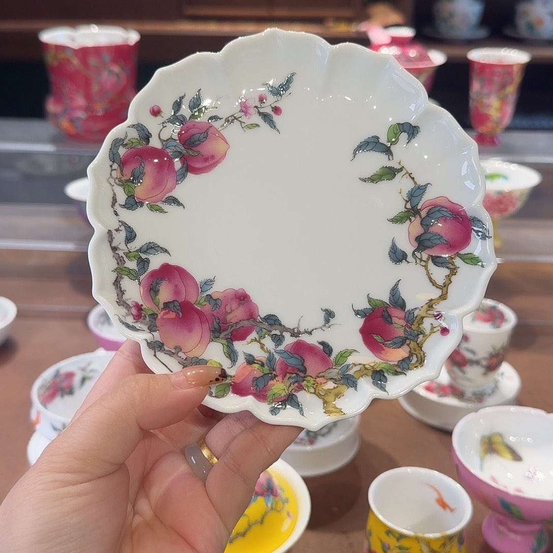 珐琅彩茶具茶具茶具套装