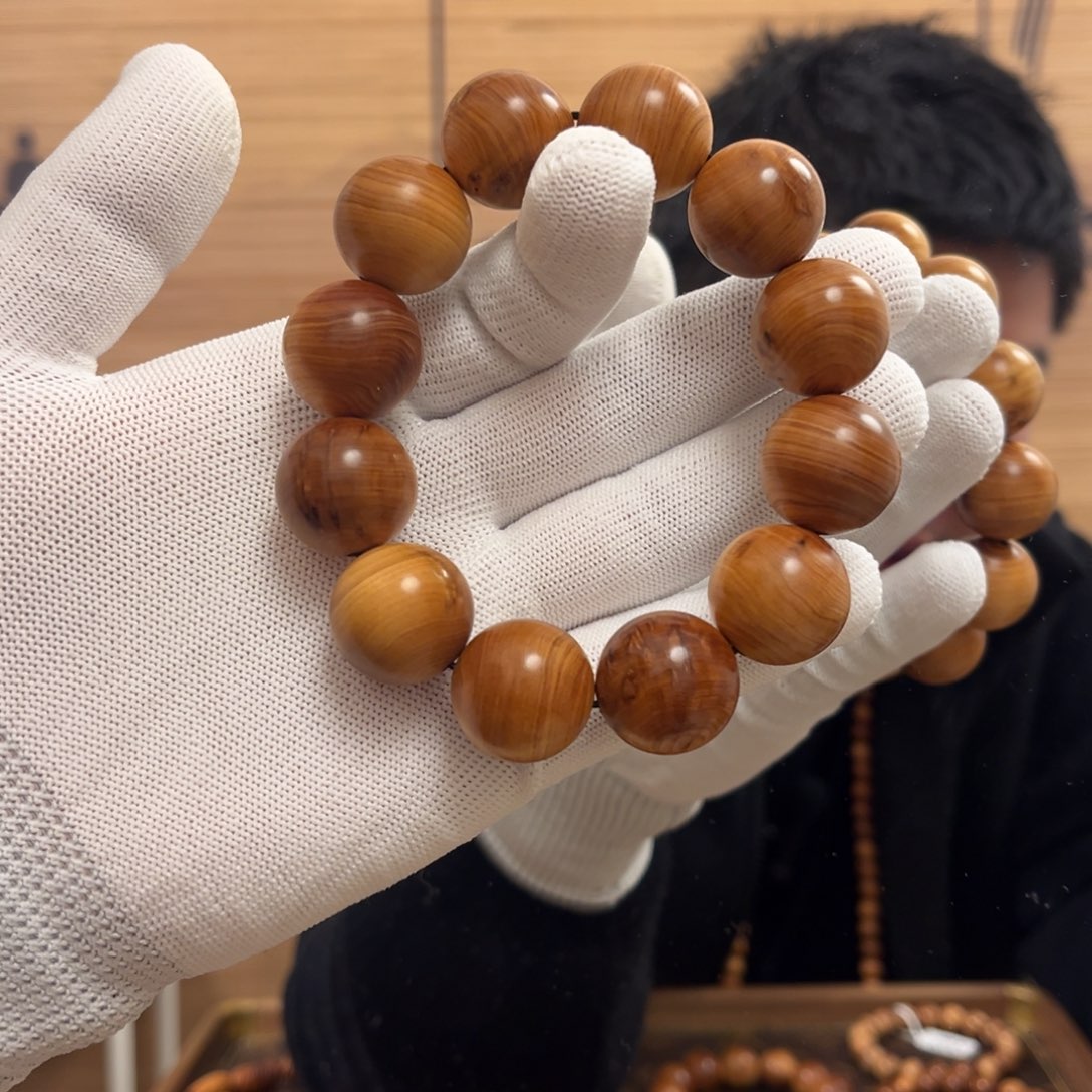 柏木（崖柏）手串/手链20陈化微瑕不退不换香料手串