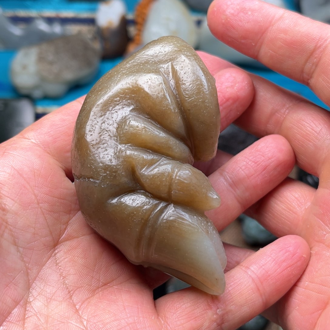 和田玉把件未镶嵌