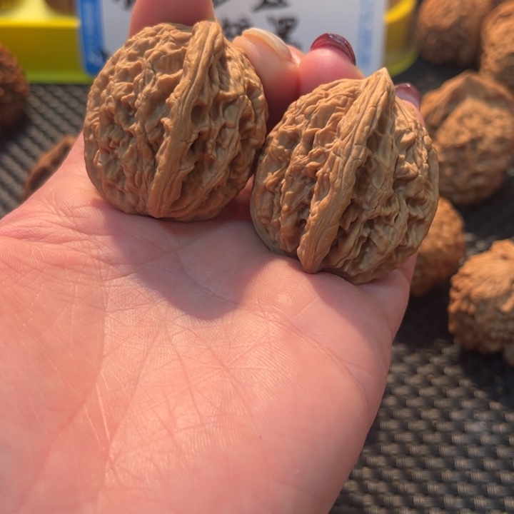 把件文玩核桃虎头